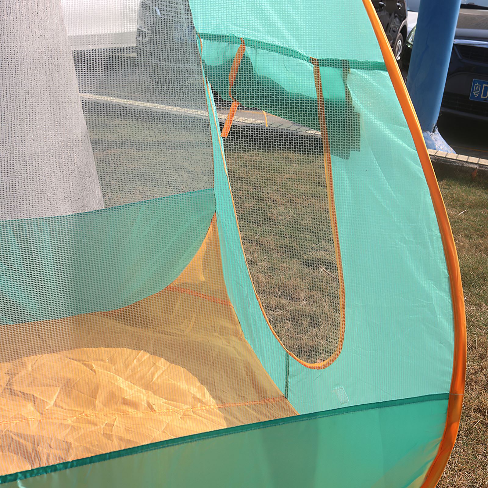 Cheap Goat Tents Baby Beach Tent Waterproof Sun Awning Tent Children Pretend Play Beach Outdoor Toy Camping Sunshade Beach Tent Toy Tents 
